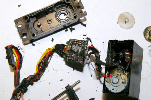 Servo Damage